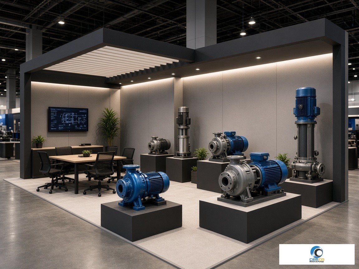 CEMCO trade exhibition booth