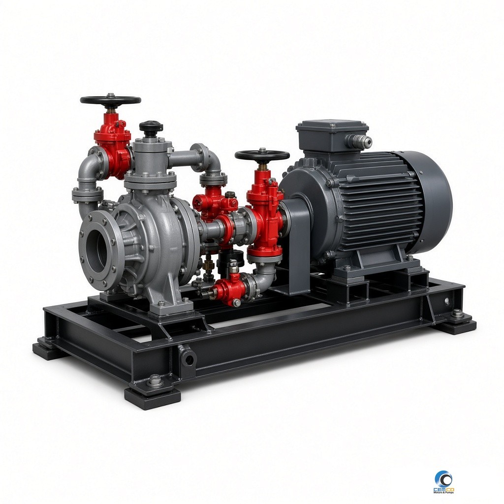 CEMCO fire fighting pump
